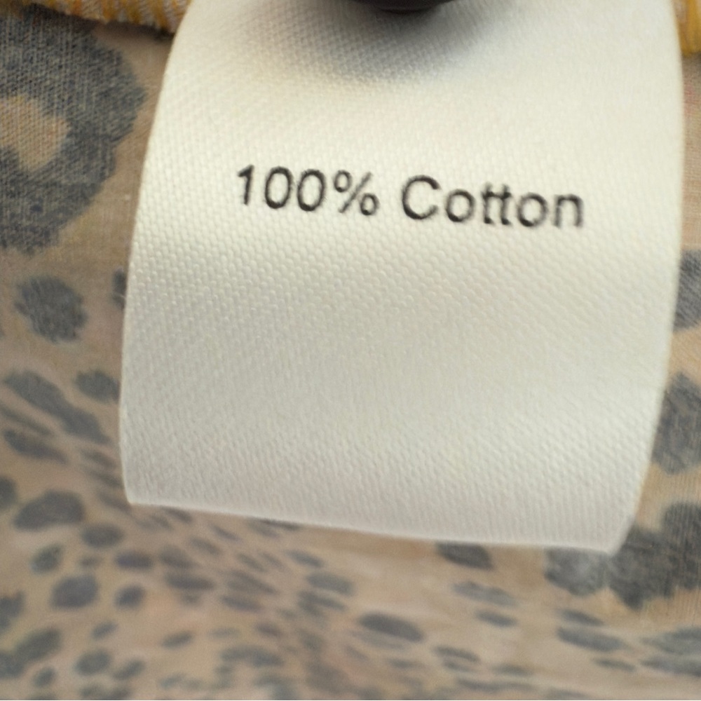 Saylor Large Kirstin Leopard Print Tiered‎ Cotton Maxi Dress Boho Chic - Picture 11 of 12